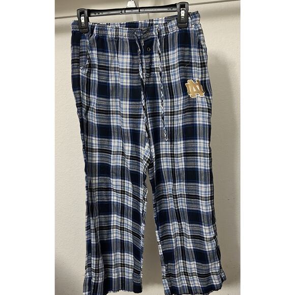 Notre Dame Women's XS Sleepwear Must be able to sew! Blue with Gold sparkle - Picture 1 of 14